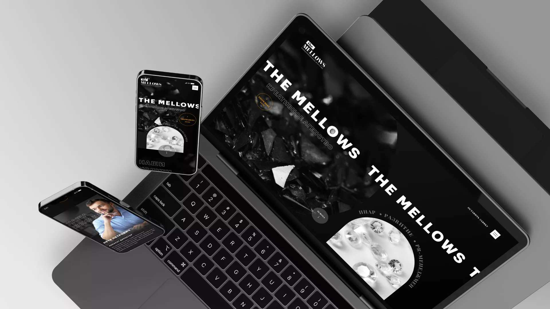 Разработка сайта креативного агентства «The Mellows» в Темникове